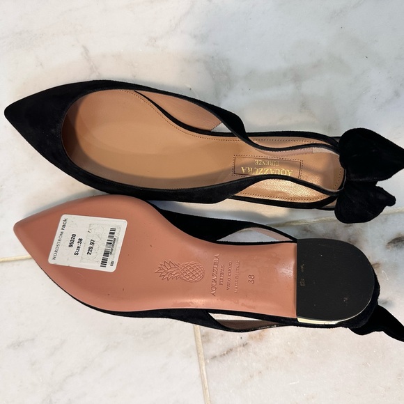 Aquazzura Black Women\'s Flats